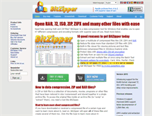 Tablet Screenshot of bitzipper.com